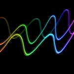 rainbow waves of colour